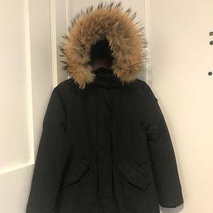 woolrich parka kids